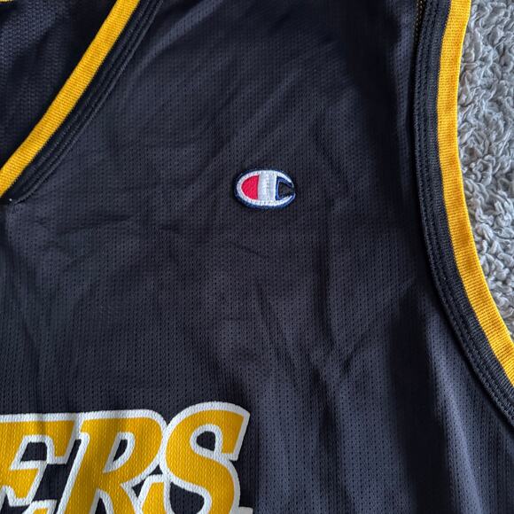 Vintage Kobe Bryant Champion Los Angeles Lakers #8 Black Jersey 52 XXL RARE - Picture 8 of 9